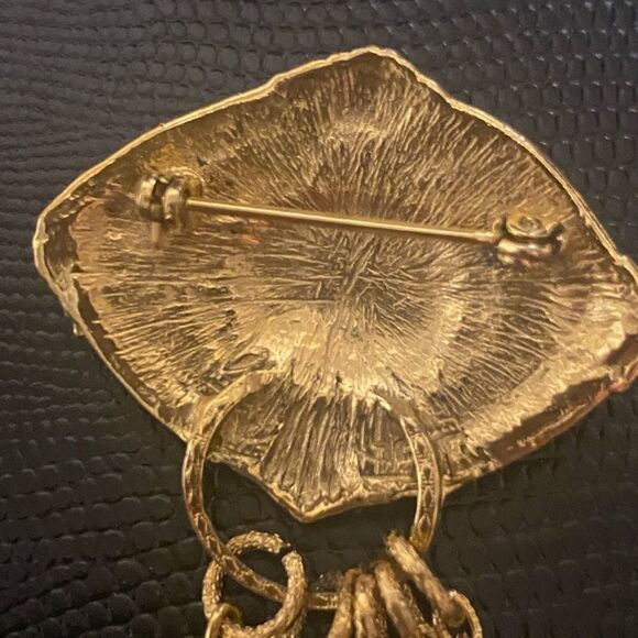 Vintage Brooch beaded excellent piece - Picture 3 of 13